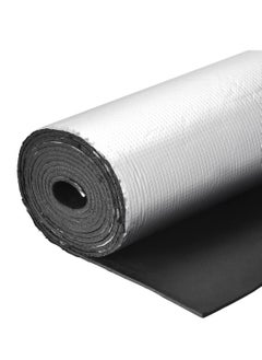 RACO Pipe Insulation Foam Soft Rubber Sheet Roll to Protect Pipes and Heat Preservation Moisture-Proof Waterproof Thermal Insulation SELF-ADHESIVE ALUMINIUM  - Image 1