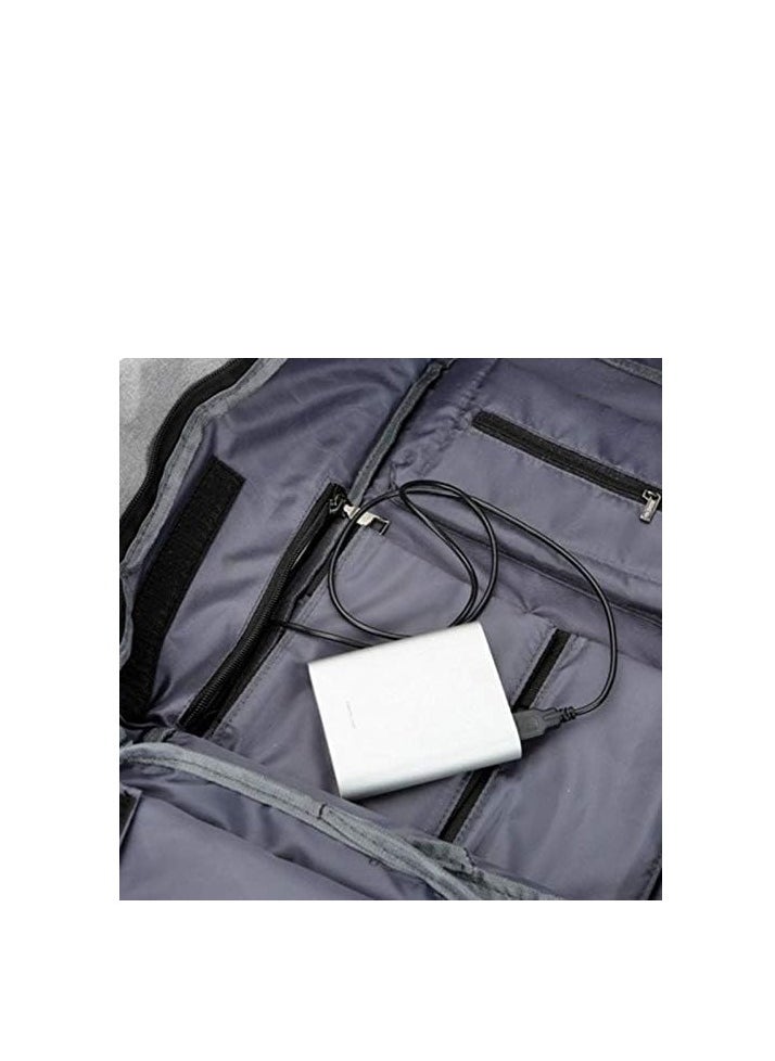 JAJEEK Unisex Laptop Backpack with USB Charging Port â€“ Stylish Travel and School Bag for Men and Women, Durable Notebook Bag for Everyday Use, Comfortable and Spacious â€“ Model MZ2629 - Image 2