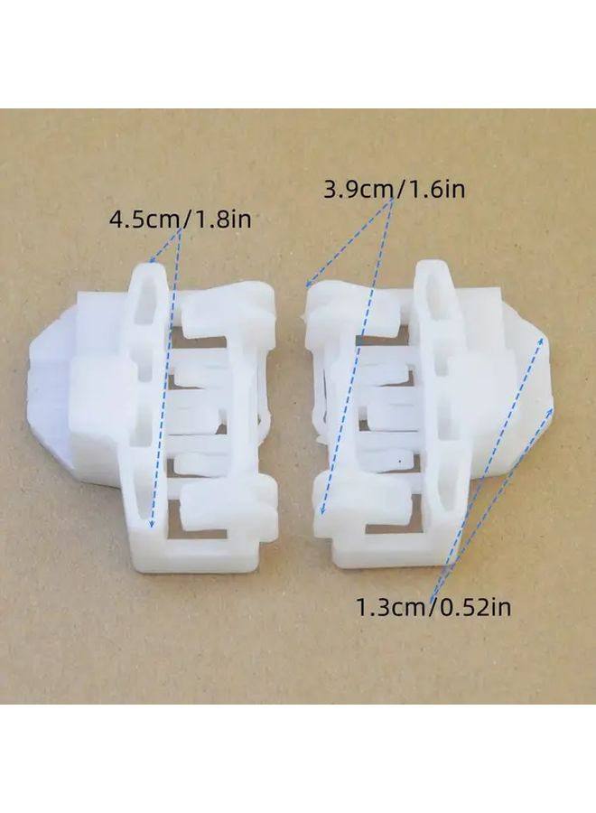 Right Glass Regulator Clamp Car Front Window Adjuster Fixed Clip Compatible With 22702141 22697622 For Vw Passat B5 Oldsmobile Pontiac Audi A4 - Image 2