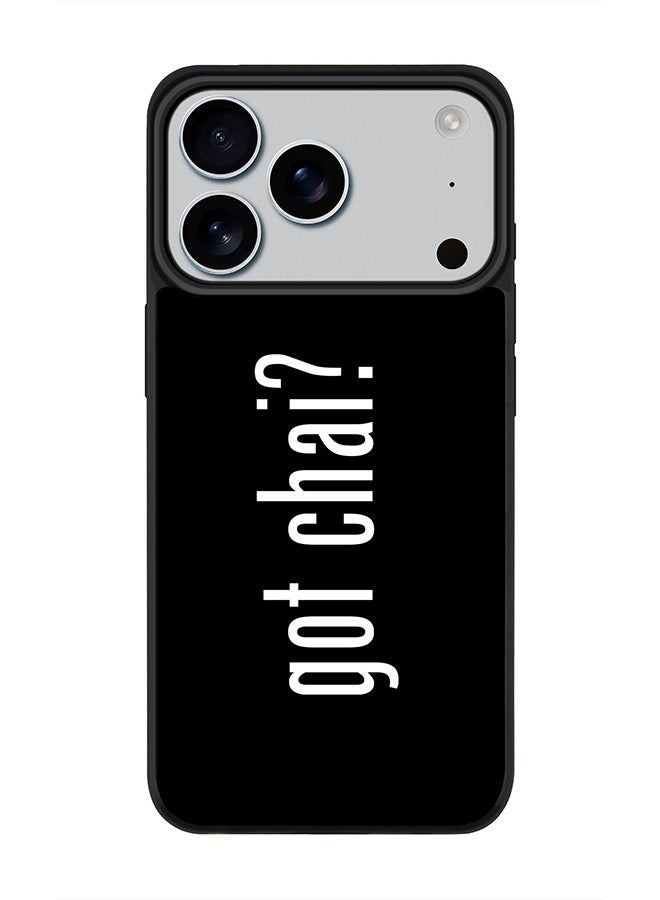 Stylizedd iPhone 17 Pro Case, [Compatible with MagSafe] Slim Magnetic cover Phone Case iPhone 17 Pro -Got Chai - Image 1