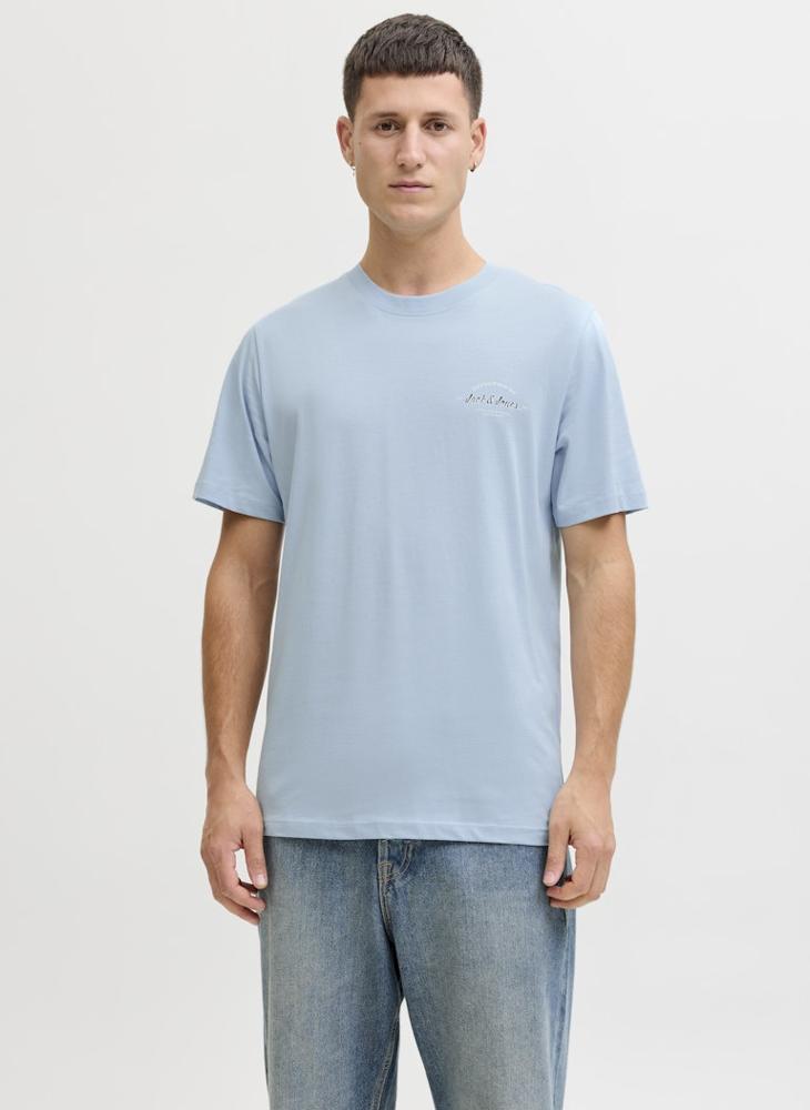 JACK & JONES Graphic Crew Neck T-Shirt - Image 1