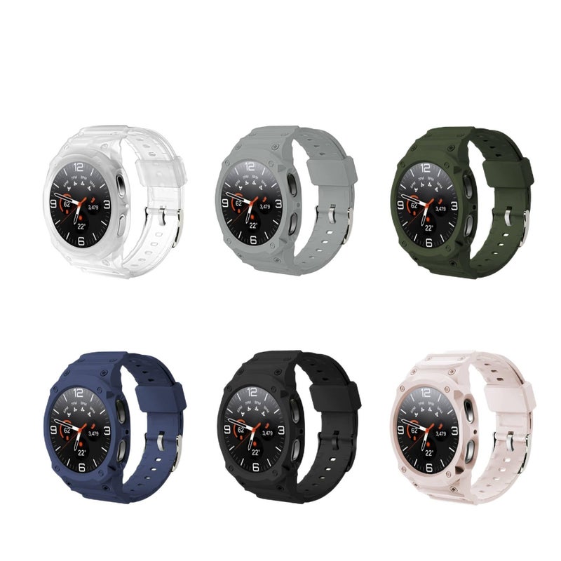 سوار ساعة ذكية باللون Starlight قابل للتعديل متوافق مع Samsung Galaxy Watch 40/41/44/45/47mm بملاءمة قابلة للتعديل وحزام بديل - Image 2