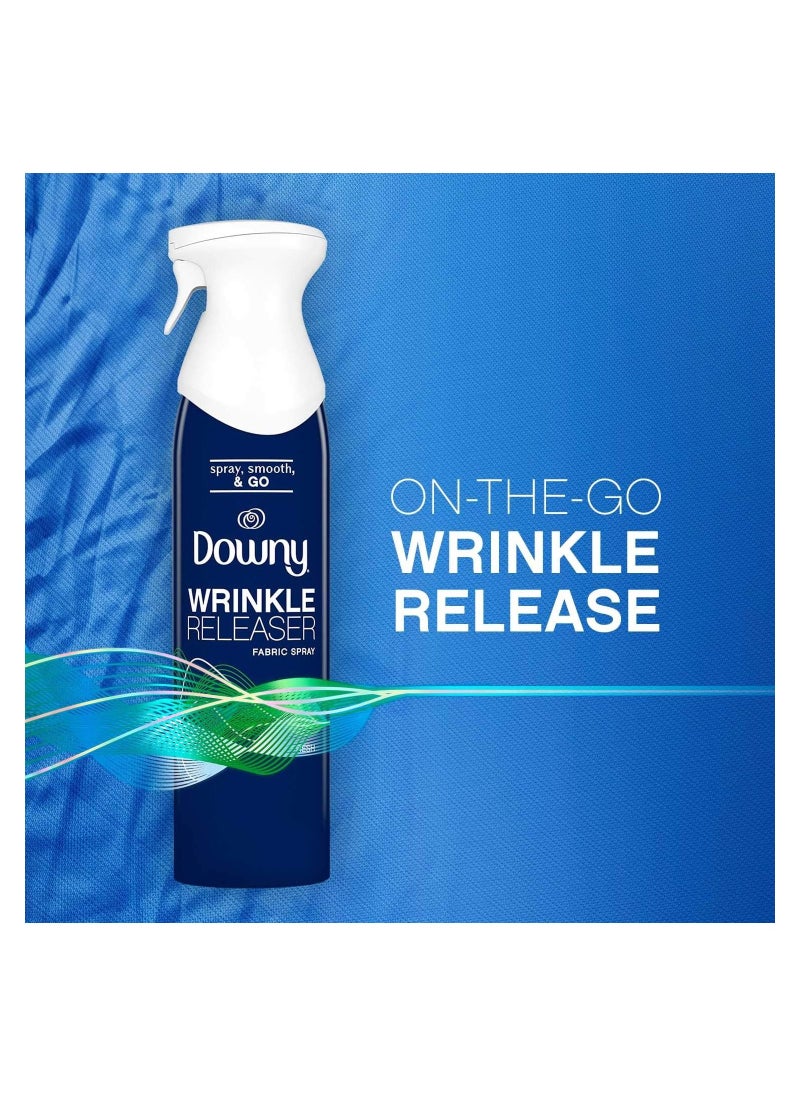 Downy - Downy WrinkleGuard Wrinkle Release Fabric Spray, Fresh Scent, 19.4 Total Oz (Pack of 2) - Fabric Refresher, Odor Eliminator & Anti Static - Image 1