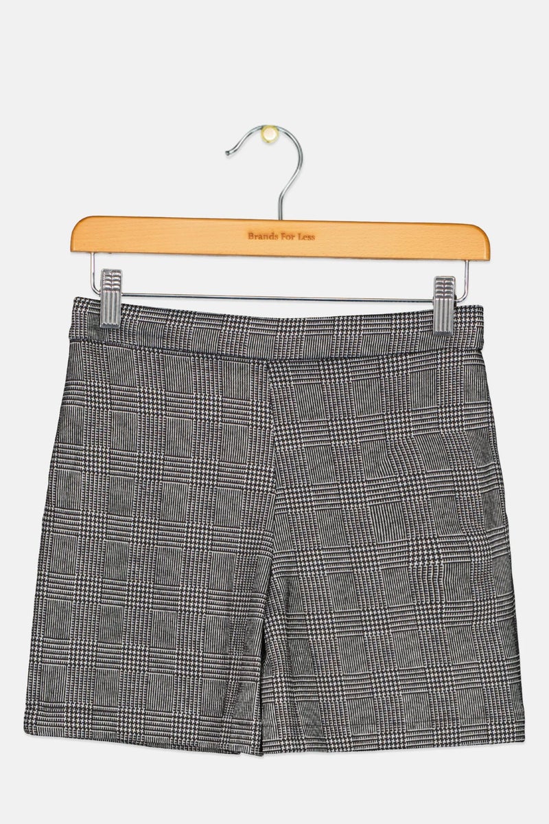 FREDDY Kids Girl Brand Logo Shorts, Grey - Image 3