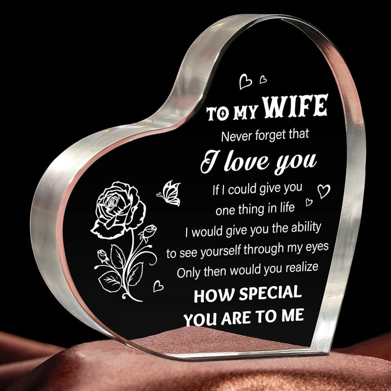 Gifzy Acrylic plaque gifts (Wife) - Image 1
