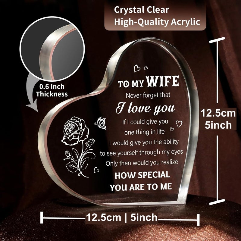 Gifzy Acrylic plaque gifts (Wife) - Image 3