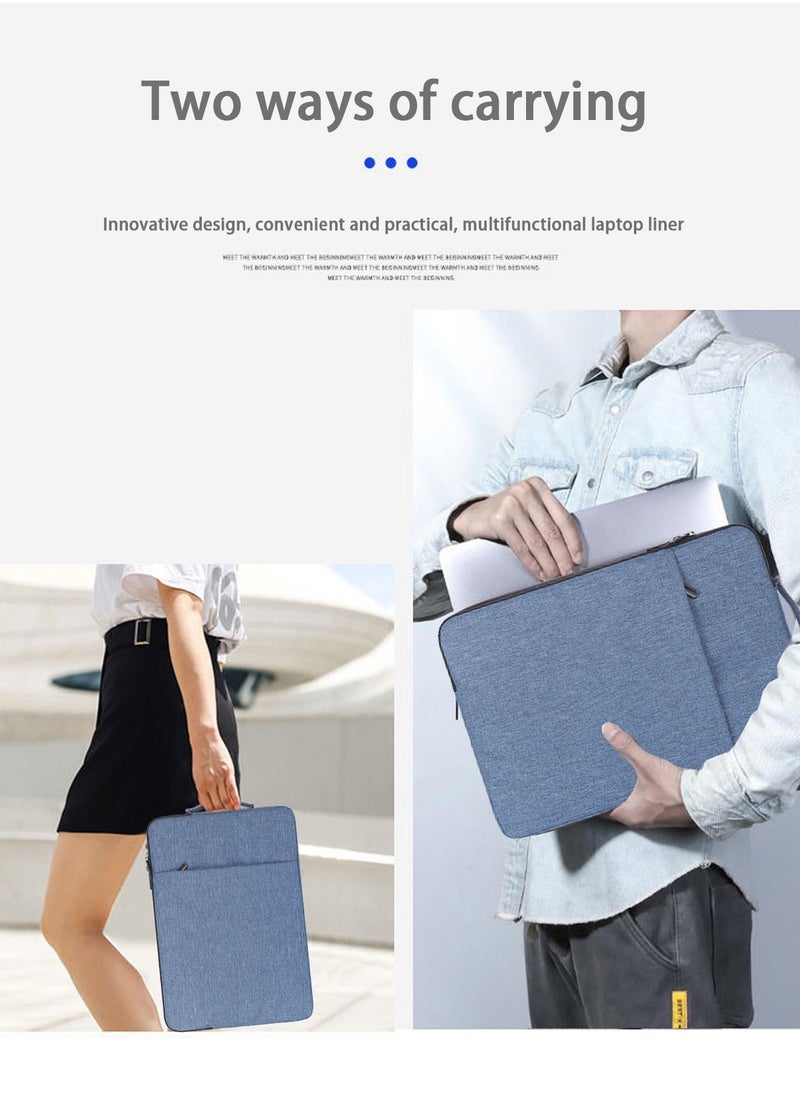 12.5 Inch Tablet Sleeve Bag Carrying Travel Case for iPad Pro 11inch , Air 5/4 10.9, 10.2, Samsung Galaxy Tab A8 10.5/Tab S8/S8+/S9+/S9 Surface Go 2/1, Protective Shockproof Waterproof with Pocket  - Image 3