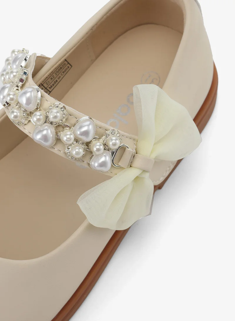 Balabala Off White Kids Girls Princess shoes for Women | Best Price UAE