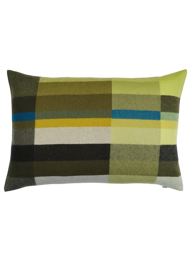 Zaboon Cushion Cover, Dark Green/Blue-Green, 40X58 Cm - Image 1