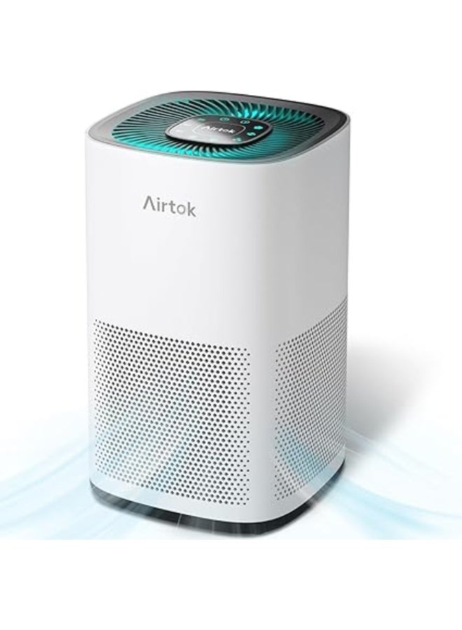 Air Purifiers Large Room with H13 True HEPA Filter for Bedroom Home - AIRTOK Air Purifier for Allergies and Pets Smoke Mold Dust Dander Odor Coverage Max 793 ft2 99.9% Removal to 0.1mic Ozone-Free - Image 1