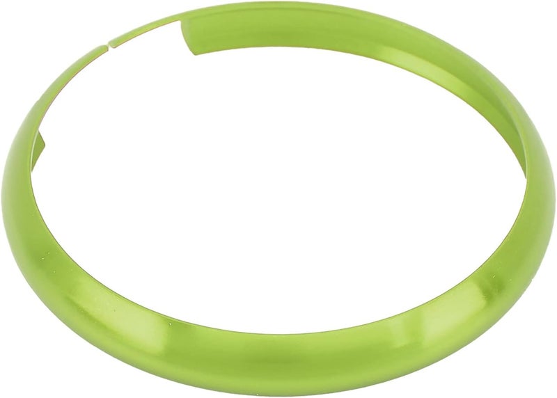 HEEPDD Aluminum Alloy Remote Key Fob Ring Trim Replacement, Replacement, Lightweight Durable Bezel for MINI R55 R56 R57 R58 R59 R60 Key Fob Aluminum Alloy Remote Ring Trim Nan (Green) - Image 1