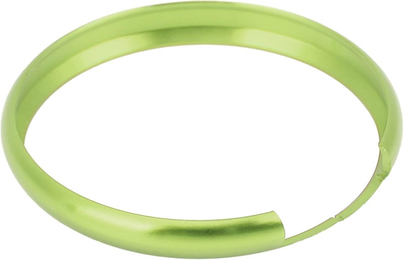 HEEPDD Aluminum Alloy Remote Key Fob Ring Trim Replacement, Replacement, Lightweight Durable Bezel for MINI R55 R56 R57 R58 R59 R60 Key Fob Aluminum Alloy Remote Ring Trim Nan (Green) - Image 4