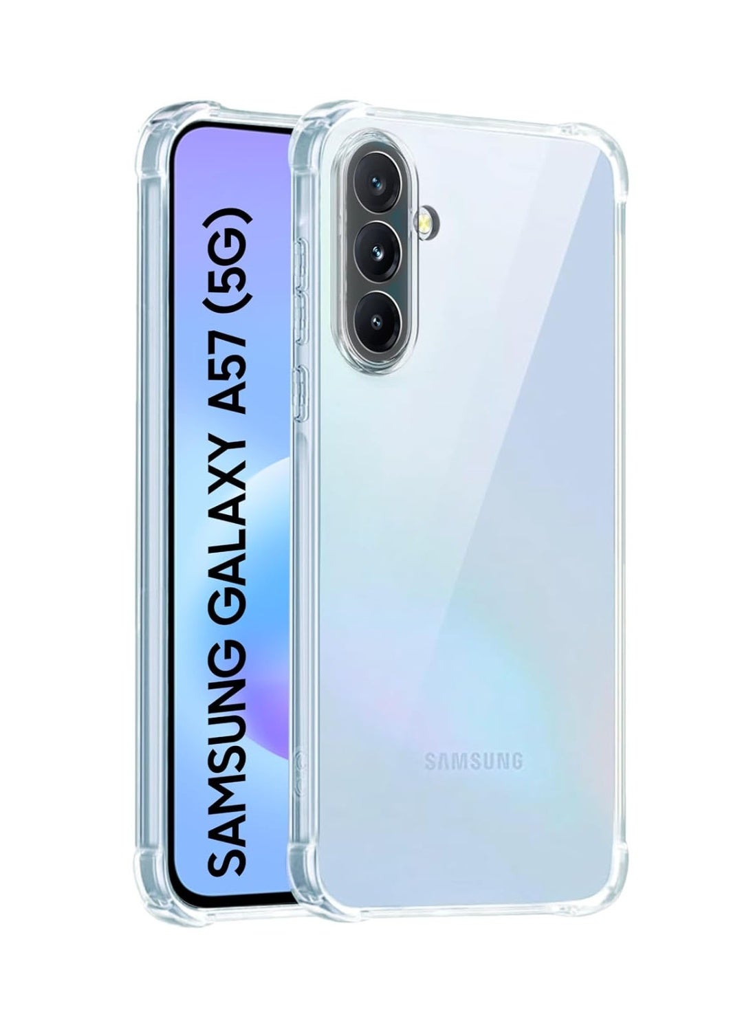 qirg Qirg Transparent anti-drop Case For Samsung Galaxy A57 ZB4BF7C20736E6BF00A2CZ