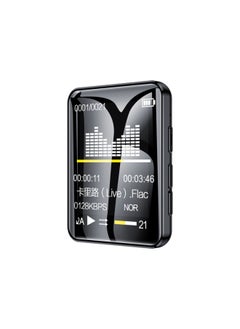 Mrobo Mp3mp4mp3 Player Mp5 Walkman Music Player Bluetooth Mp3 Mini Player-Body Color:Black (Bluetooth) Touch Version 2.0-Memory Capacity:4GB