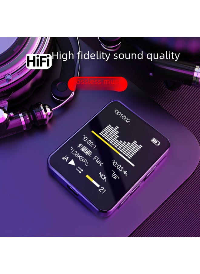 Generic - Mrobo Mp3mp4mp3 Player Mp5 Walkman Music Player Bluetooth Mp3 Mini Player-Body Color:Black (Bluetooth) Touch Version 2.0-Memory Capacity:4GB - Image 1
