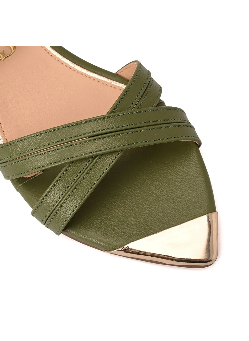Carmen Steffens  Flat Metal Military for Women | Best Price UAE