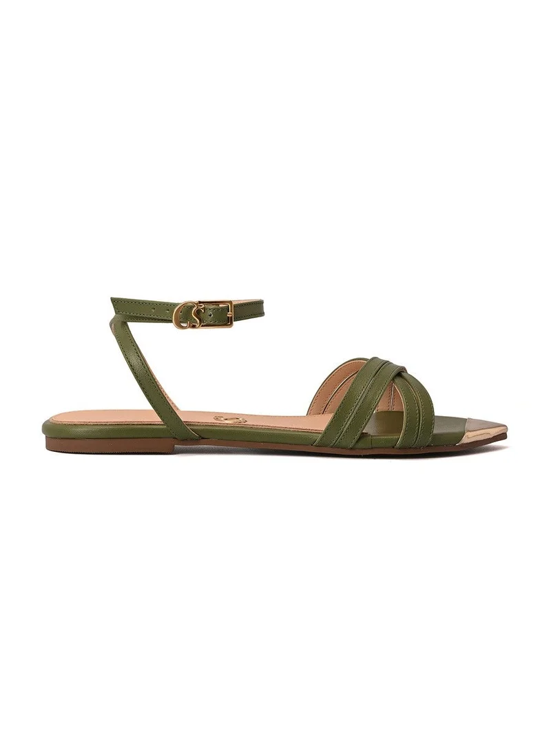 Carmen Steffens Flat Metal Military