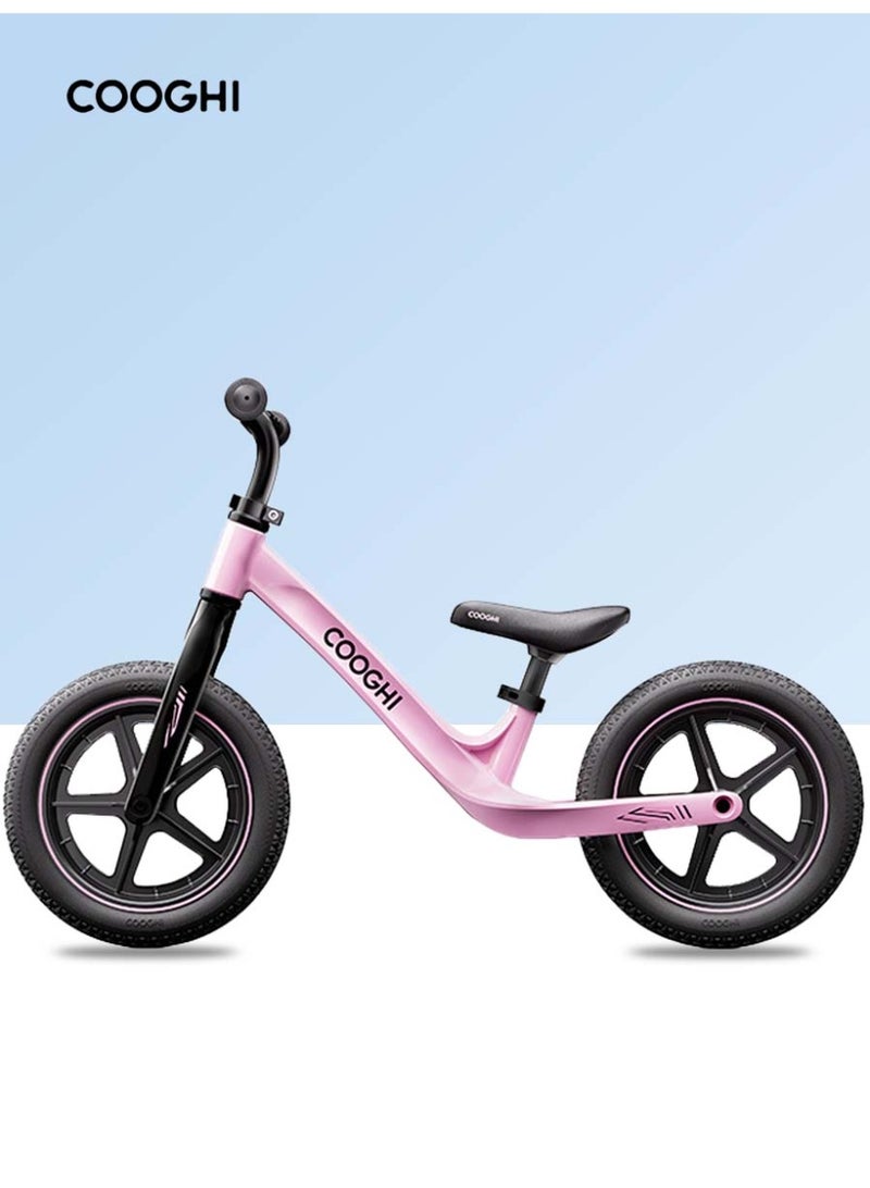 COOGHI Children's balance scooter pink - Image 1