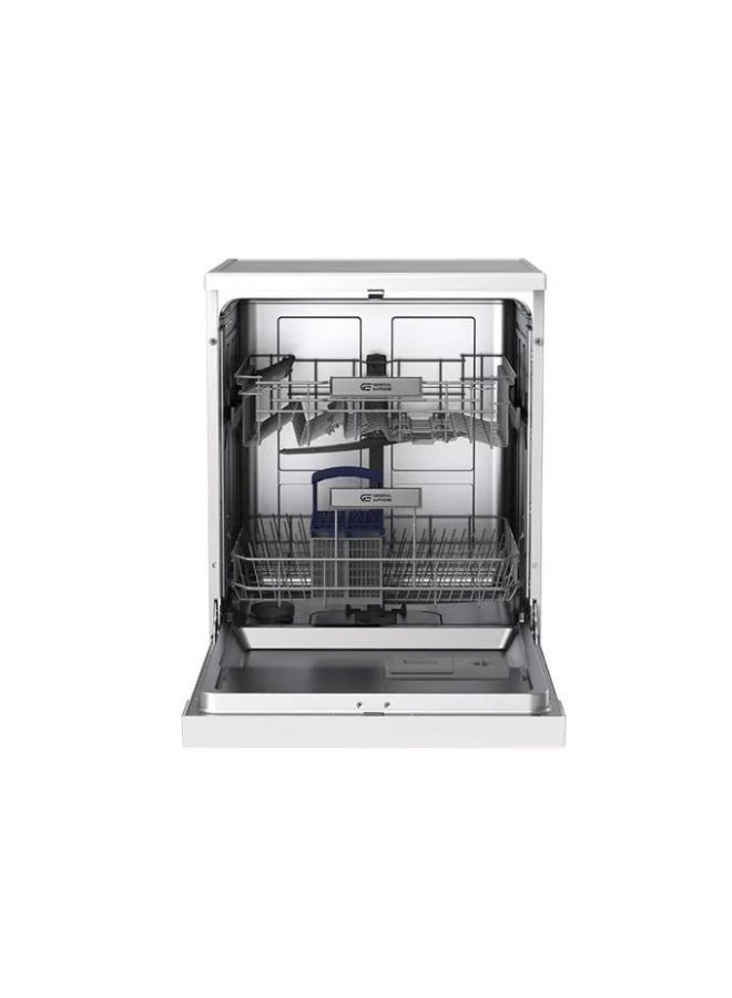 GENERAL SUPREME Dishwasher, 5 Programs, 12 Place s, 2 Racks, Half Load feature, Dry +, Delay Start, White, GSDW1225WGA - Image 3