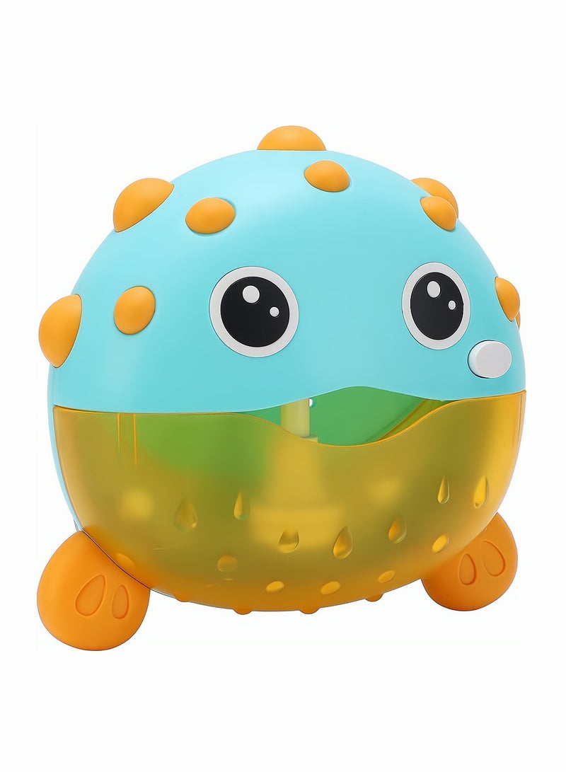 Luckam Bubble Bath Toy Puffer Fish Bath Toys Automatically Bubbles Baby Bath Toys Baby Bubble Machine for Tub and Plays Children's Songs Bathtub Toys Bubble Maker for Toddlers - Image 2