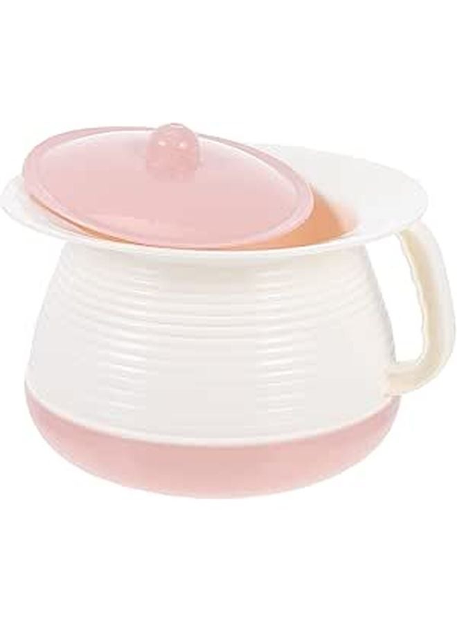 Portable Female Urinal Bedside Toilet Bottle with Lid Travel Spittoon Easy to Use - Image 1