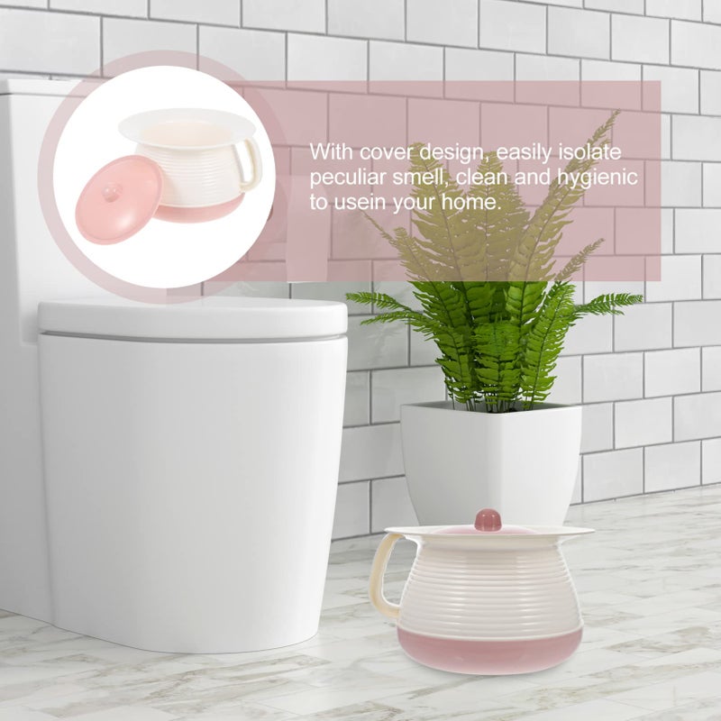 Portable Female Urinal Bedside Toilet Bottle with Lid Travel Spittoon Easy to Use - Image 5