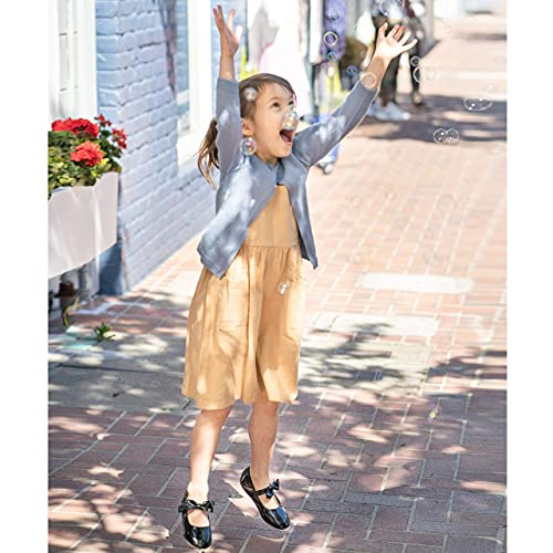 Felix & Flora Girls' Shoes Girl's Ballerina Flat Shoes Mary Jane Dress Shoes (Little/Toddler Girls Shoes/Big Kids) - Image 2