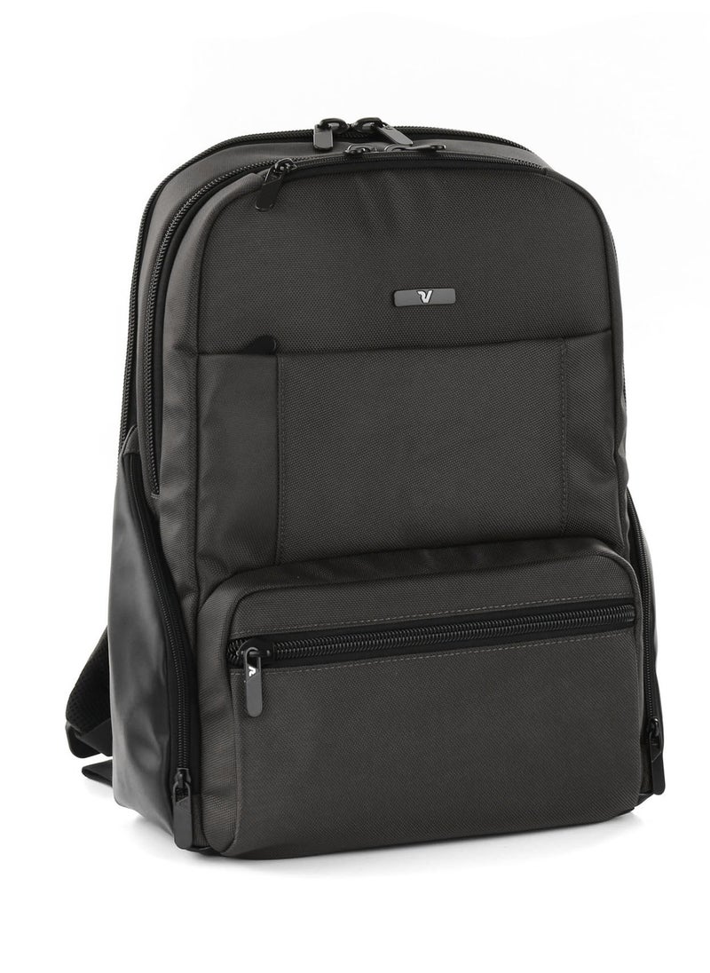 RONCATO - Roncato fabric Backpack Laptop Travel Bag Size 15.6 Inch Antracite - Image 1