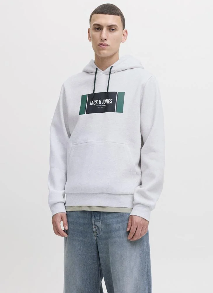 جاك اند جونز Jjhayato Pullover Hoodie