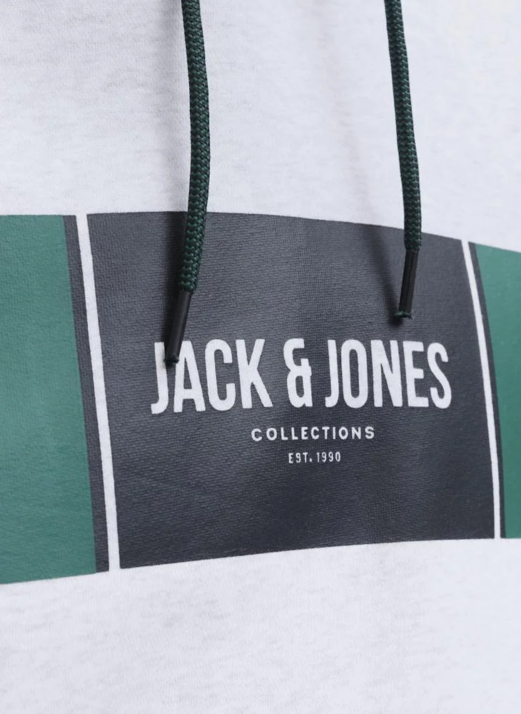 جاك اند جونز Jjhayato Pullover Hoodie