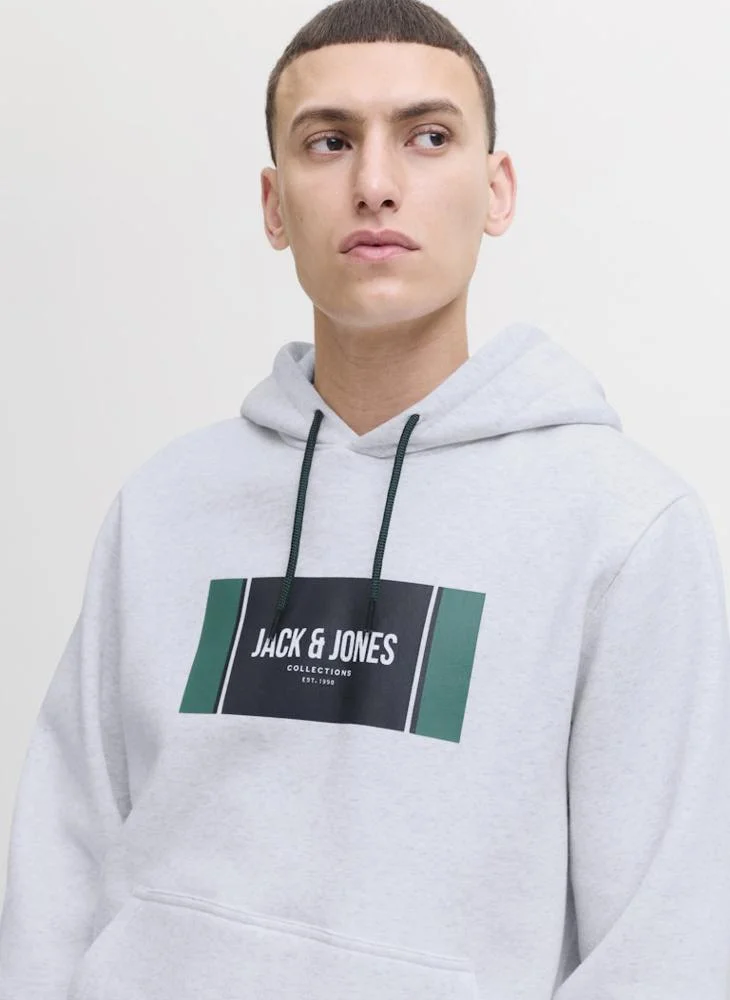 جاك اند جونز Jjhayato Pullover Hoodie