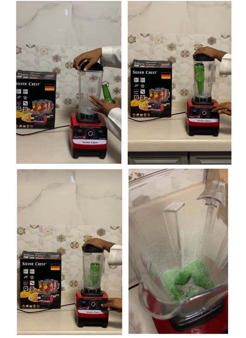 SILVER CREST Blender 2 in 1 Professional Copper 9525 Motor Heavy Duty 4500W  - Image 3