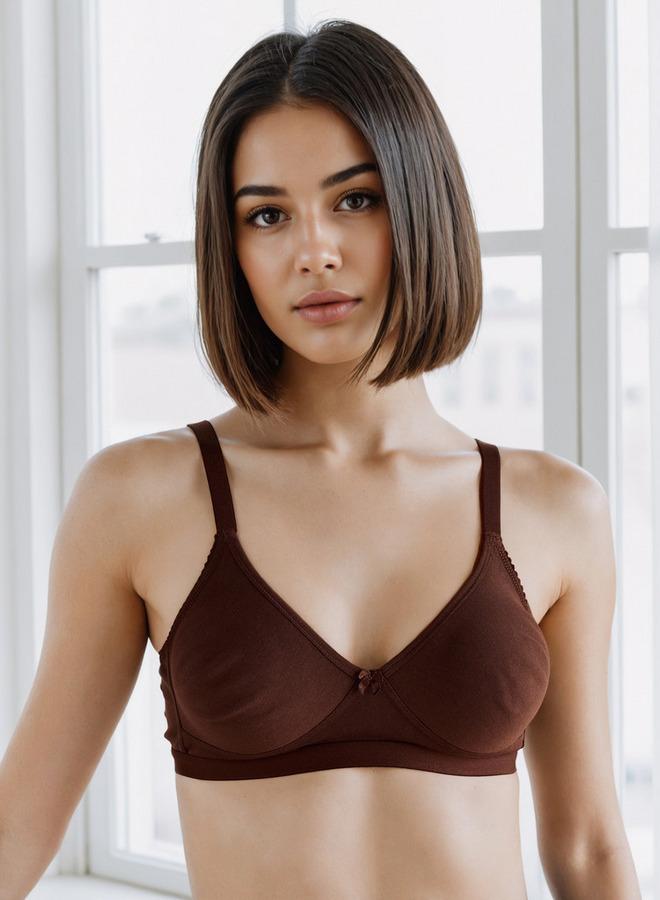 Splash FAV Bow Detail Non-Wired Non-Padded Bra - Image 1