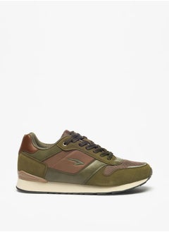Dash Men's Colourblock Sports Shoes with Lace-Up Closure  - Image 1