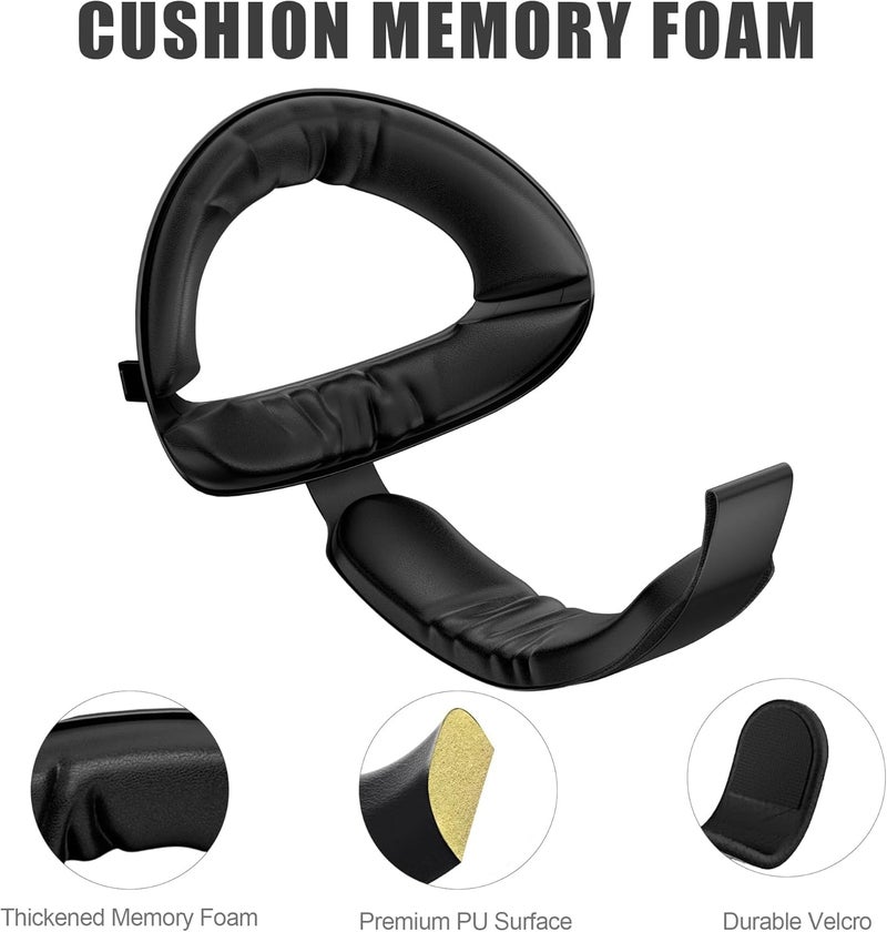 APEXINNO حزام رأس Comfort متوافق مع Meta Quest 3S، حزام رأس Elite يوفر دعمًا محسنًا وقابلًا للتعديل، ملحقات استبدال حزام رأس Elite لأجهزة VR مع وسادة رأس مريحة - Image 4