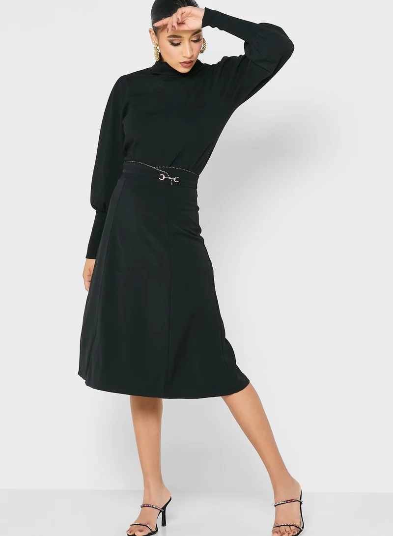 Khizana High-Waisted Skirt