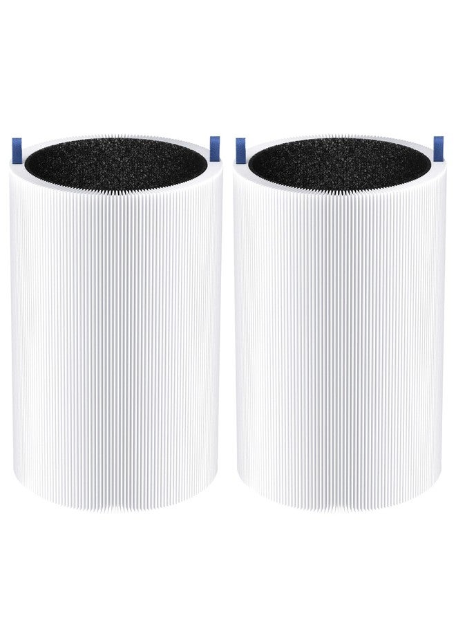 Leadaybetter 2 Pack 311i+ Max Replacement Filter for Blueair Blue Pure 311i+ Max Air Purifiers，Air Filter for Blue Pure 311i+ Max, Compare to part #F3MAX+ - Image 1