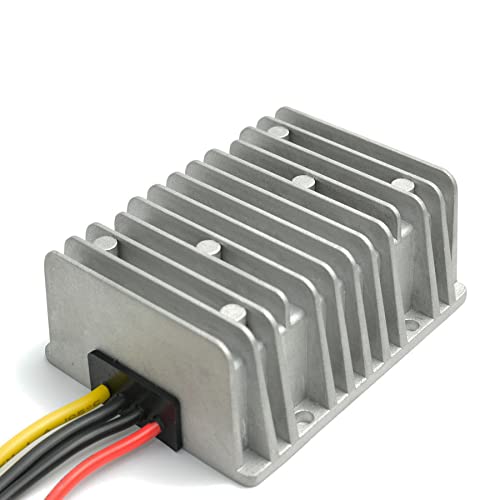 MGGi DC Converter Regulator 36V 48V Step Down to 12V 30A 360W, Waterproof Big-Size Voltage Reducer, High-Power Power Supply Module Buck Transformer, for Golf Cart, forklifts, Car - Image 1