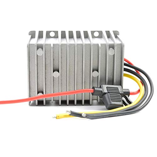 MGGi DC Converter Regulator 36V 48V Step Down to 12V 30A 360W, Waterproof Big-Size Voltage Reducer, High-Power Power Supply Module Buck Transformer, for Golf Cart, forklifts, Car - Image 5