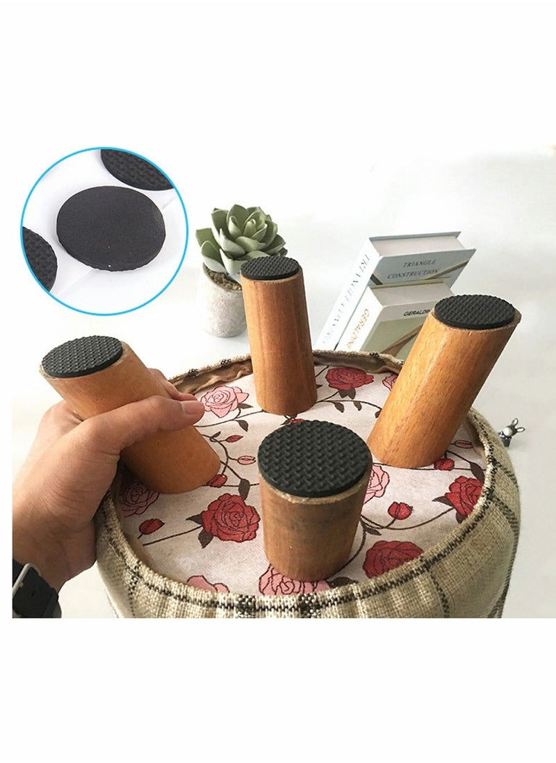 Generic - Furniture Pads Anti Slip Rubber Pads Self Adhesive Furniture Grippers Non Slip Furniture Pads for Furniture Legs Anti Scratch Silicone Floor Protectors for Hardwood Floors 186Pcs - Image 1