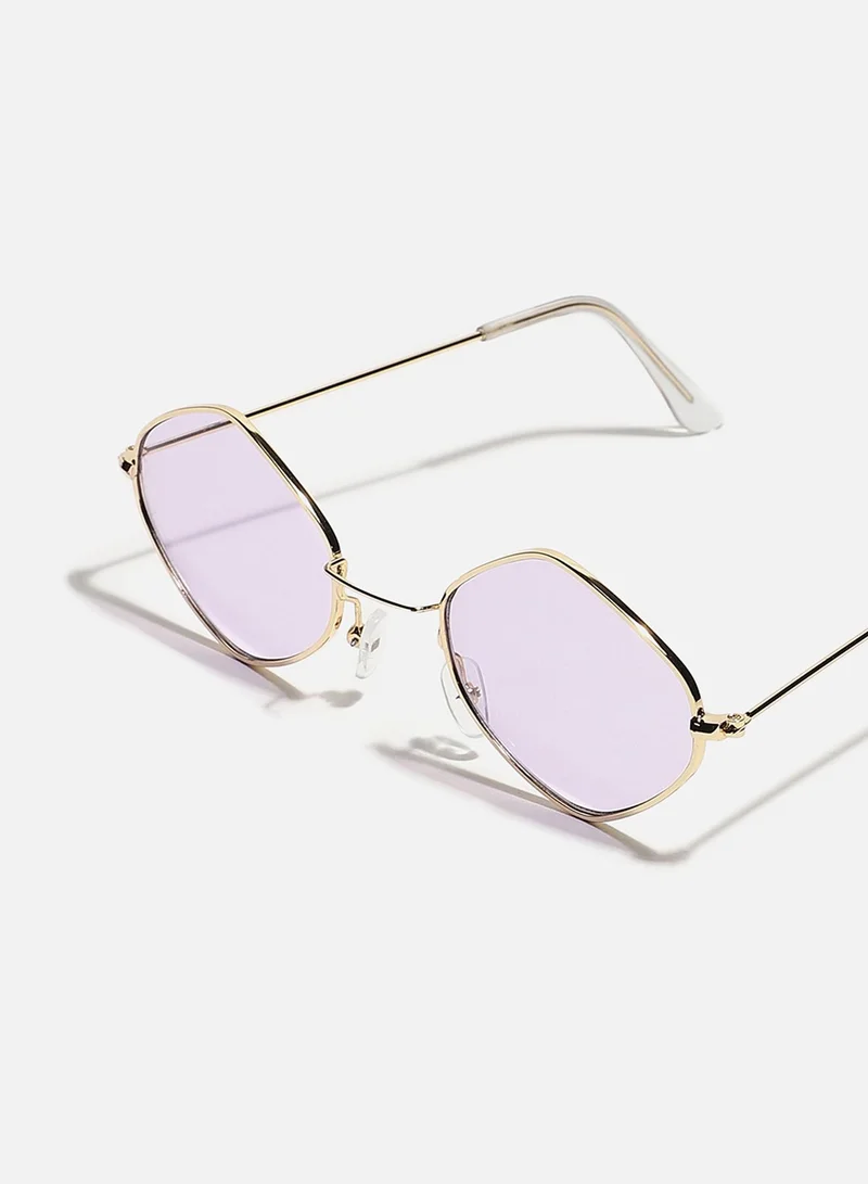 Haute Sauce Frame Lavender Retro Sunglass