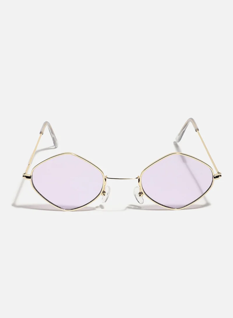 Haute Sauce Frame Lavender Retro Sunglass