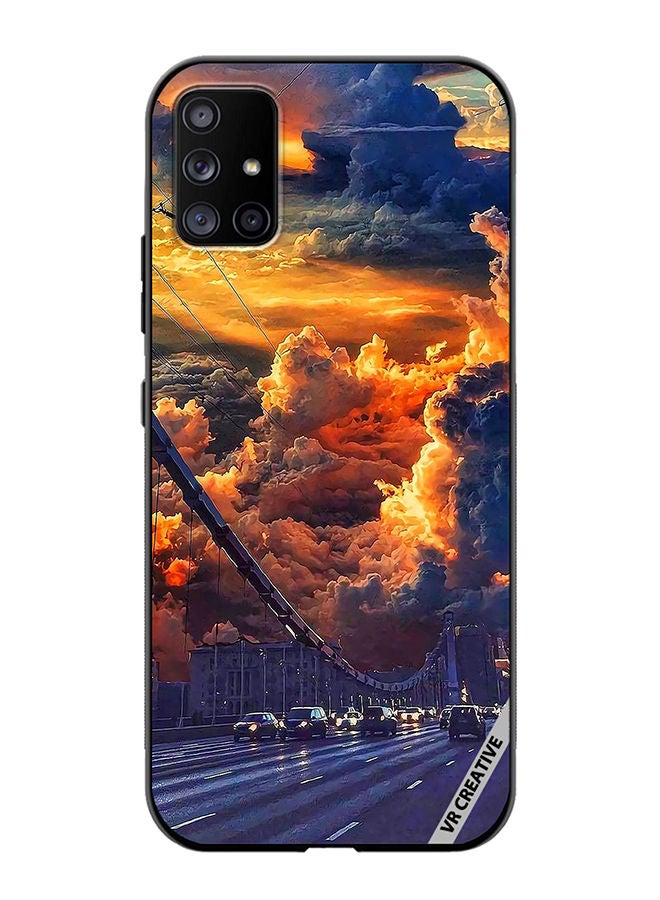 VR CREATIVE Protective Case Cover For Samsung Galaxy A51 5G Nature Scenery Design Multicolour - Image 1