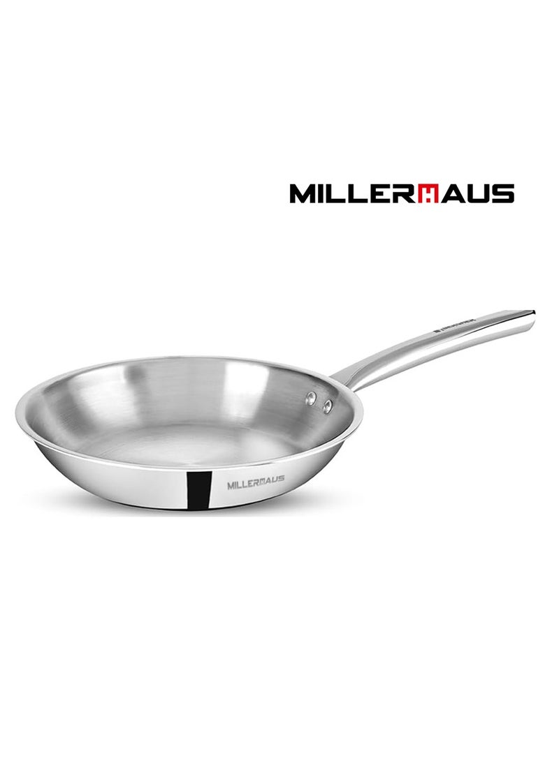 MILLERHAUS Millerhaus Tri-Ply Frypan 30cm Stainless Steel  - Image 1