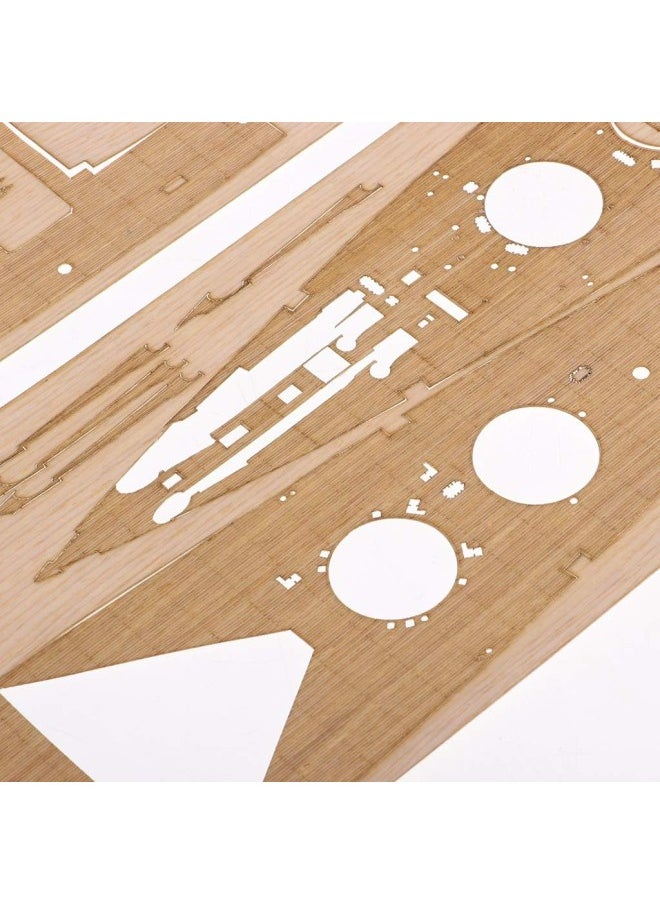 silvercnc - Trumpeter 1/350 Scale HMS Hood British Battleship Wooden Deck Parts - Image 1