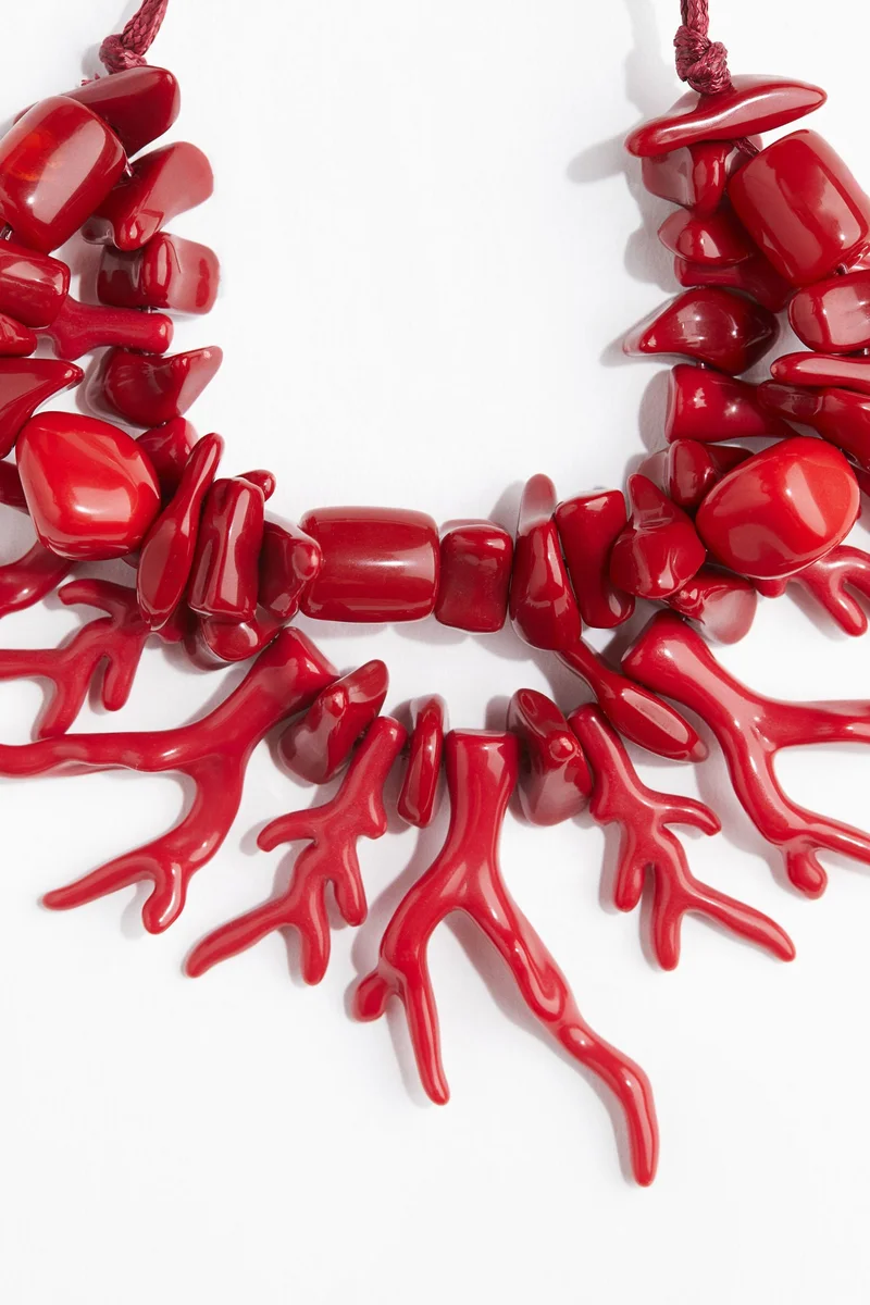 اتش اند ام Coral-look bracelet