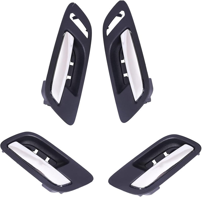 Cheriezing Interior Door Handle Set for Cadillac Escalade, Silverado, Tahoe, Suburban, Avalanche, Yukon XL, Sierra - Set of 4 - Image 1