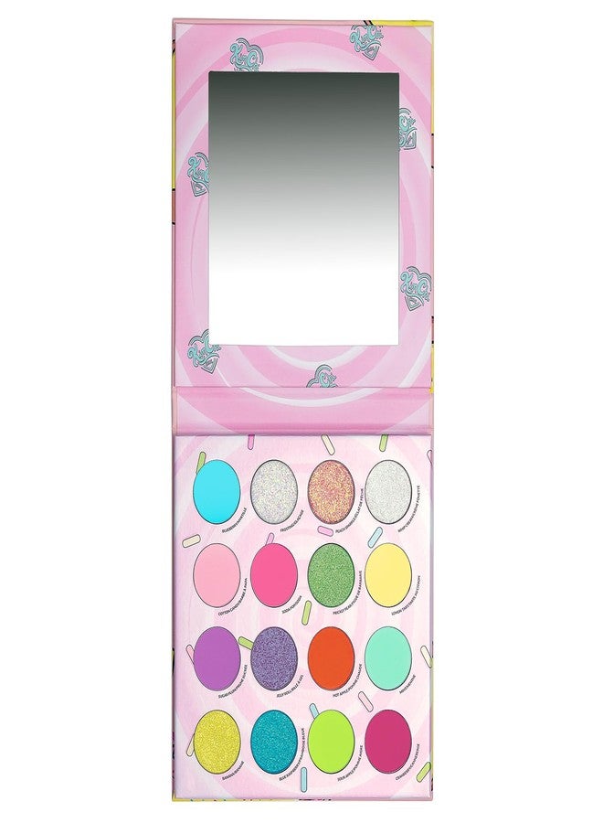 Kimchi Chic Donut Collection Eyeshadow Palette - 16 Matte, Pigment, & Glitter Shadows, Versatile for Day to Night Looks, Cruelty Free, Rainbow Sprinkles - Image 1