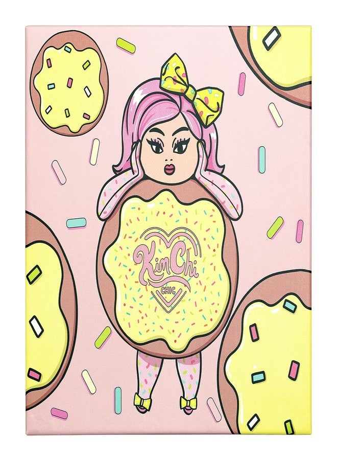 Kimchi Chic Donut Collection Eyeshadow Palette - 16 Matte, Pigment, & Glitter Shadows, Versatile for Day to Night Looks, Cruelty Free, Rainbow Sprinkles - Image 2