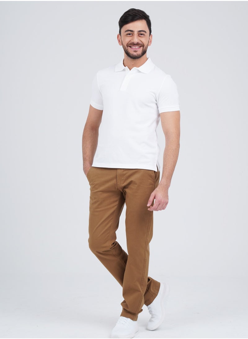 GIORDANO - Men Solid Performance Polo - Image 1